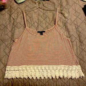 Forever 21 striped cami top